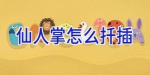 仙人掌怎么扦插