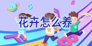花卉怎么养