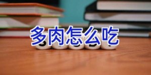多肉怎么吃