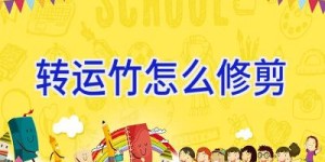 转运竹怎么修剪