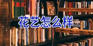 花艺怎么样