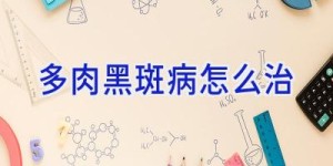 多肉黑斑病怎么治