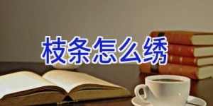 枝条怎么绣