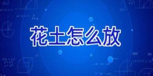 花土怎么放