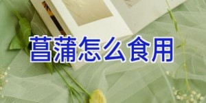 菖蒲怎么食用