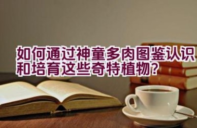 如何通过神童多肉图鉴认识和培育这些奇特植物？