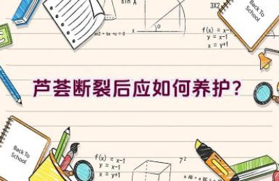 芦荟断裂后应如何养护？