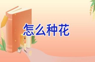 怎么种花
