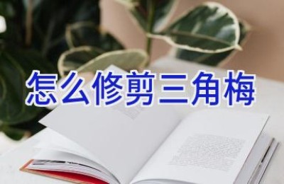 怎么修剪三角梅