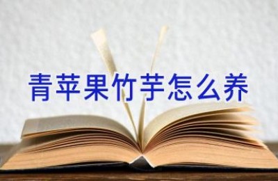 青苹果竹芋怎么养