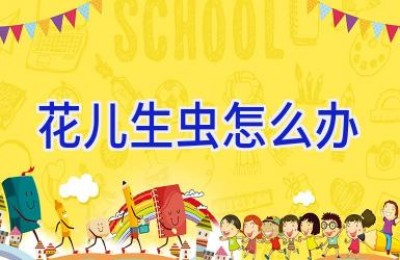 花儿生虫怎么办