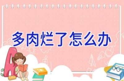 多肉烂了怎么办