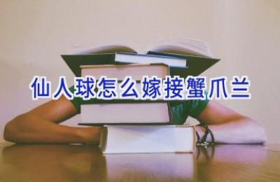 仙人球怎么嫁接蟹爪兰