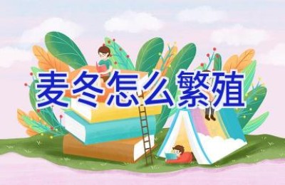 麦冬怎么繁殖