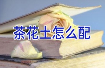 茶花土怎么配