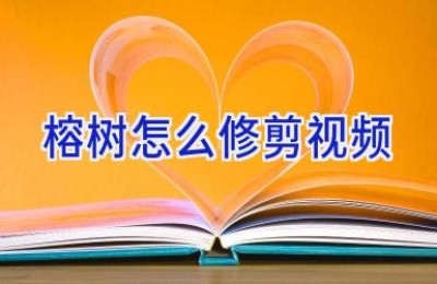 榕树怎么修剪视频