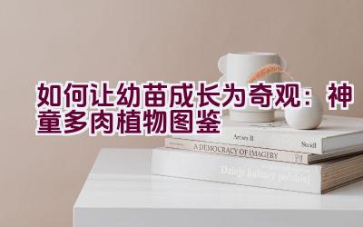 如何让幼苗成长为奇观:神童多肉植物图鉴插图 如何让幼苗成长为奇观:神童多肉植物图鉴插图