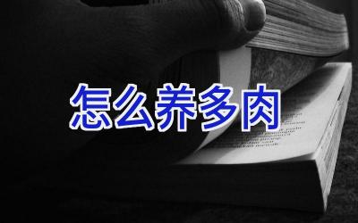 怎么养多肉插图 怎么养多肉插图