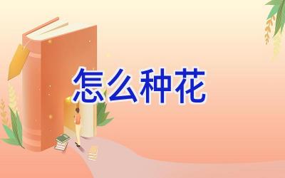 怎么种花插图 怎么种花插图