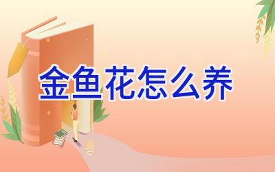 金鱼花怎么养插图