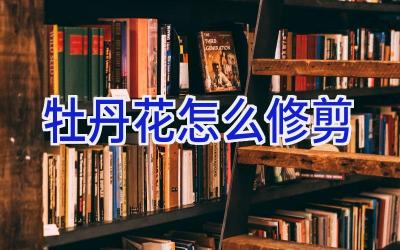 牡丹花怎么修剪插图 牡丹花怎么修剪插图