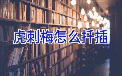 虎刺梅怎么扦插插图 虎刺梅怎么扦插插图