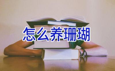 怎么养珊瑚插图 怎么养珊瑚插图