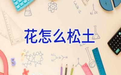 花怎么松土插图 花怎么松土插图