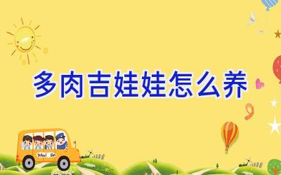 多肉吉娃娃怎么养插图