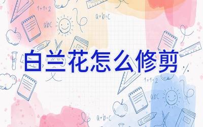 白兰花怎么修剪插图 白兰花怎么修剪插图