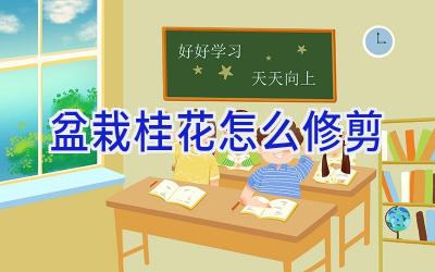 盆栽桂花怎么修剪插图