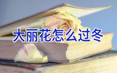 大丽花怎么过冬插图 大丽花怎么过冬插图