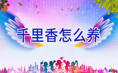 千里香怎么养插图 千里香怎么养插图