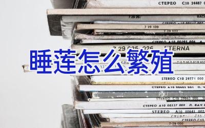 睡莲怎么繁殖插图