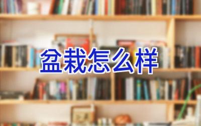 盆栽怎么样插图