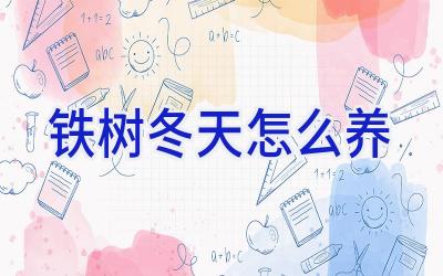 铁树冬天怎么养插图 铁树冬天怎么养插图