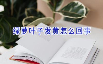 绿萝叶子发黄怎么回事插图 绿萝叶子发黄怎么回事插图