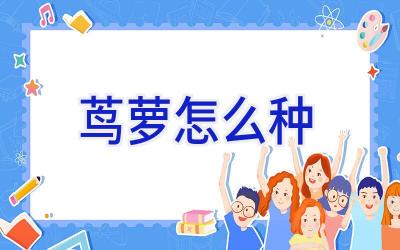 茑萝怎么种插图