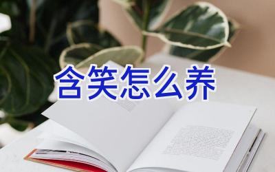 含笑怎么养插图