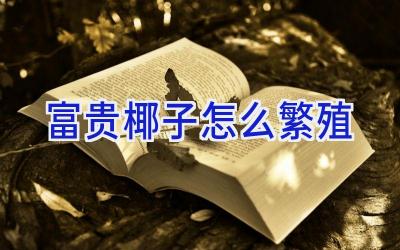 富贵椰子怎么繁殖插图 富贵椰子怎么繁殖插图