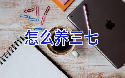 怎么养三七插图 怎么养三七插图