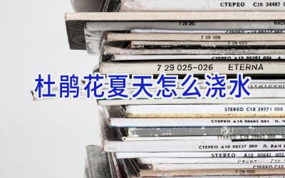 杜鹃花夏天怎么浇水插图