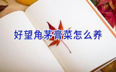 好望角茅膏菜怎么养插图 好望角茅膏菜怎么养插图