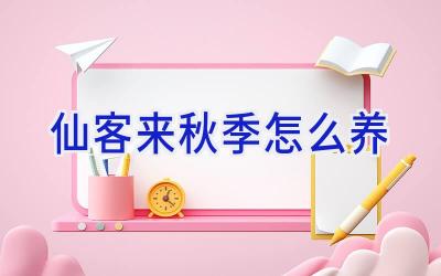 仙客来秋季怎么养插图