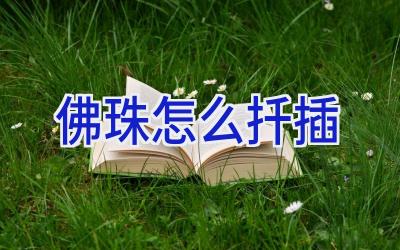 佛珠怎么扦插插图