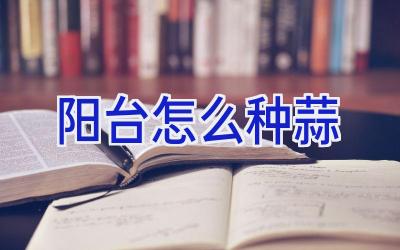 阳台怎么种蒜插图