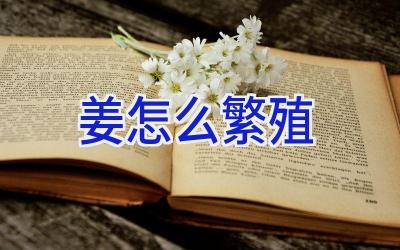 姜怎么繁殖插图