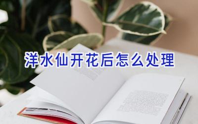 洋水仙开花后怎么处理插图